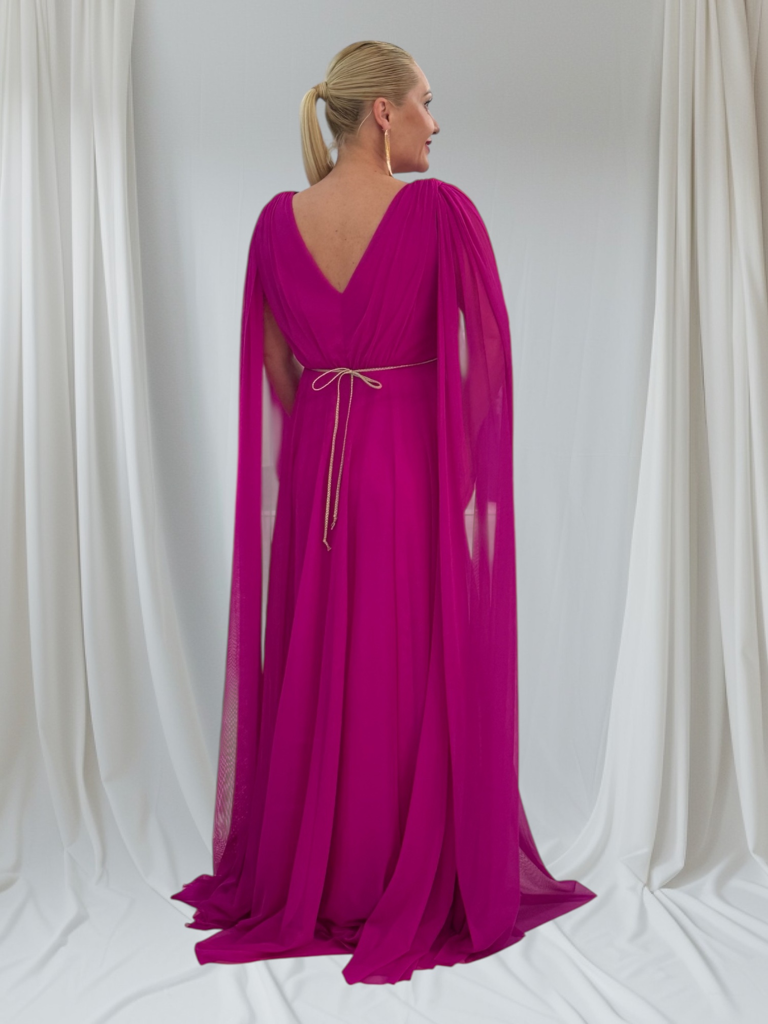 VESTIDO DAMAS CAPA - Imagen 6